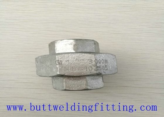 METAL Class150 Union Fitting Stainless Steel Pipe Fitting Threaded Flat Union SS304/316 Union