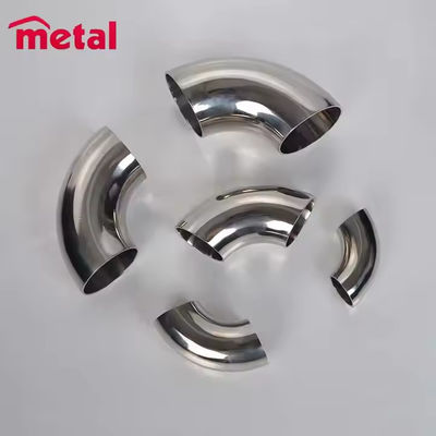ASME B16.9 45D 90D 180D Butt Welding Fittings High Pressure Seamless Elbow ASTM A403/A403M WP304 WP304L WP316 WP316L WP316H