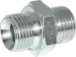 Stainless Steel 304/316 Hydraulic Hose Pipe Connection NPT BSP Female/Male Hex Nipple