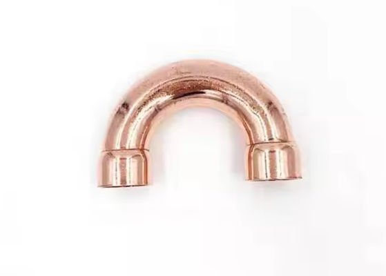 METAL Elbow Copper Aesthetic Appeal Return Bend Copper Welding Pipe Fitting