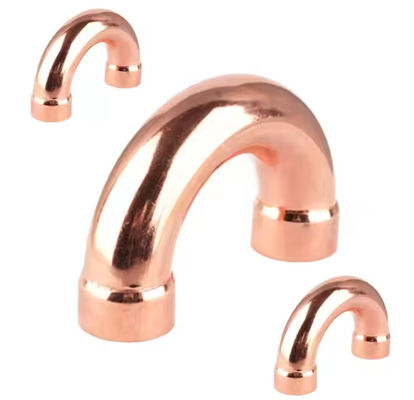 METAL Elbow Copper Aesthetic Appeal Return Bend Copper Welding Pipe Fitting