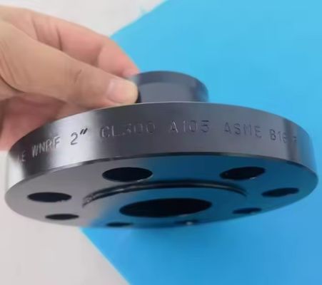 Manufacturer's Carbon Steel A105 Weld Neck Flange ISO ANSI JIS DIN Forged Available