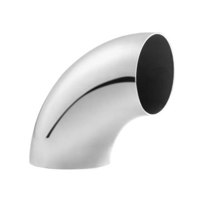 Long Radius Butt Welded Stainless Steel 45/90/180 Degree Elbow Pipe Tube Fitting 304/316L China Factory Sand Rolling Elbow