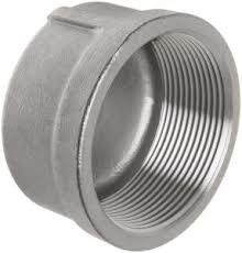 ASME / ANSI B16.11 Forged Stainless Steel Pipe Cap NPS 2'' SCH 10S