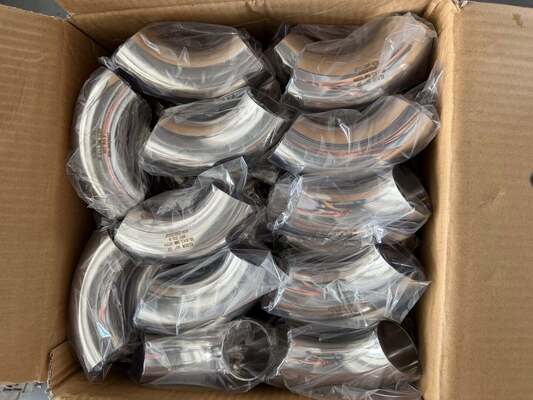 ASTM A403 WP316L Stainless Steel Butt Weld 90° LR Elbow ASME B16.9 Class150