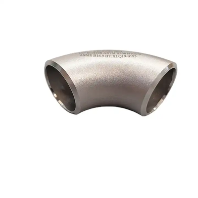 304/316SS Seamless 90° LR Elbow, Anti-Corrosion Butt-Weld Fitting ASME B16.9 for Oil/Gas