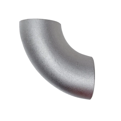 304/316SS raccord à soude à bout de roue sans couture 90° LR, anti-corrosion ASME B16.9 pour le pétrole et le gaz