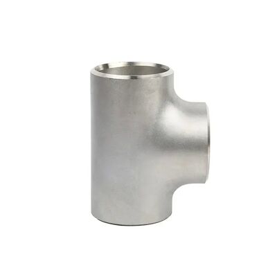ASME B16.9 SCH 80 Stainless Steel Barred Tee Piggable Pipe Fitting Corrosion Resistant