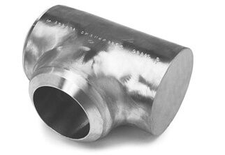ASTM A403 WP347H Niobium Stabilized High Carbon Stainless Steel Equal Tee Butt Weld Fitting