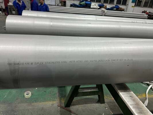 Super Duplex 2507 Stainless Steel Seamless Pipe ASTM A789 for Desalination Plant