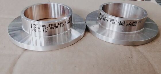 ASTM A403 WP316 Stainless Stub Ends Schedule 40 Butt Weld Pipe Fittings Corrosion Proof