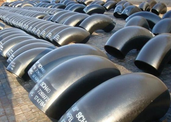 Butt Welded Pipe Fittings Elbow 45 Deg